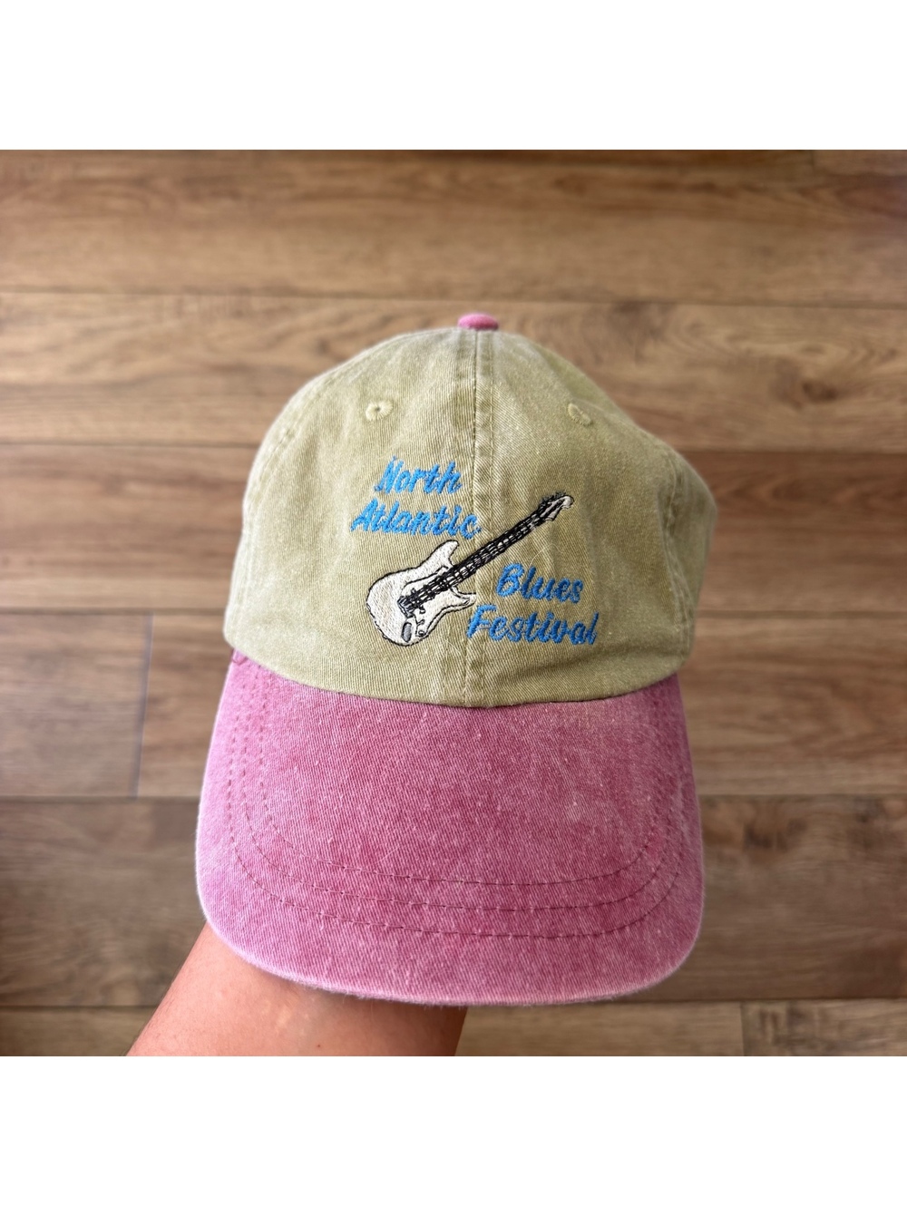 Adams North Atlantic Blues Festival Guitar Hat Cap
